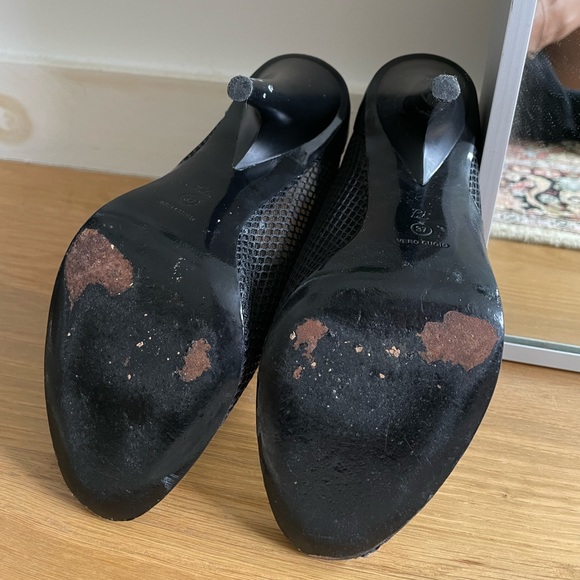 3.1 Phillip Lim Black Mesh “Shirley” Ankle Booties - Size 37 - Picture 6 of 9